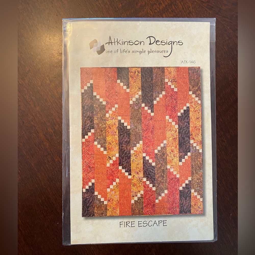 ⛱️ Fire Scape Quilt Pattern - Picture 2 of 3